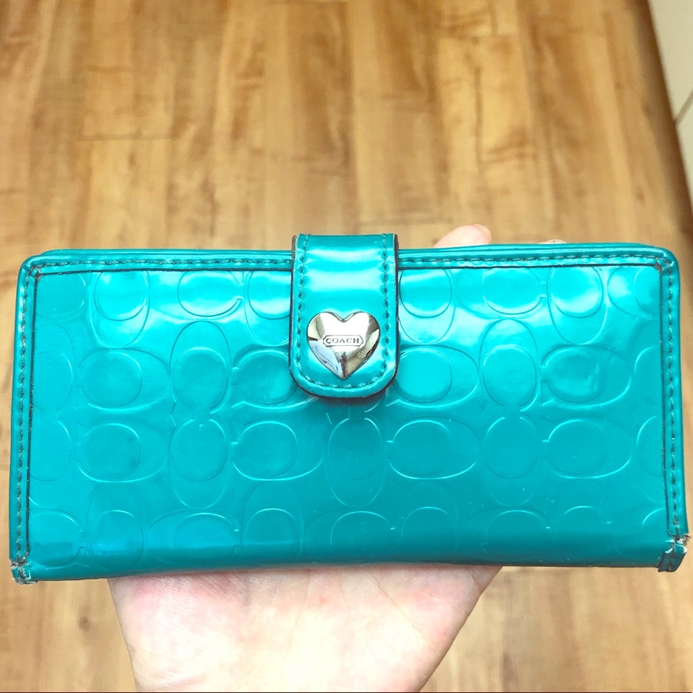 Coach Patent Leather Wallet